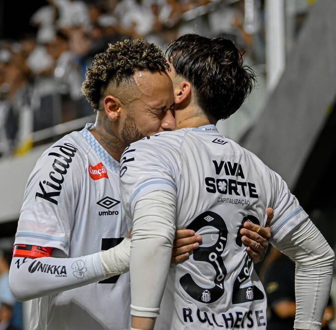 Benjamín Rollheiser gana protagonismo en Santos junto a Neymar