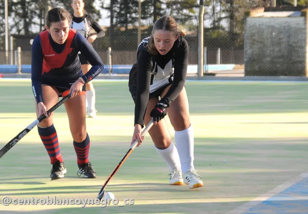 Hockey femenino inferiores: Blanco y Negro brilló en la fecha 8 del Apertura