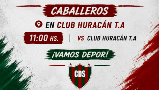 Hockey masculino: Deportivo Sarmiento juega como visitante ante Huracán de Tres Arroyos
