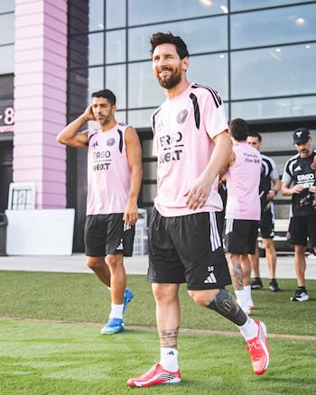 Lionel Messi volvió a entrenar con Inter Miami y prepara el partido del sábado