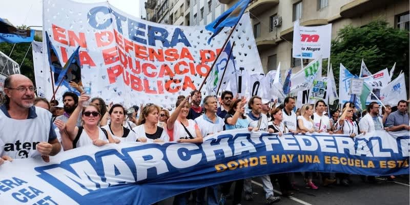 Los docentes bonaerenses y universitarios paran el jueves 15 de octubre