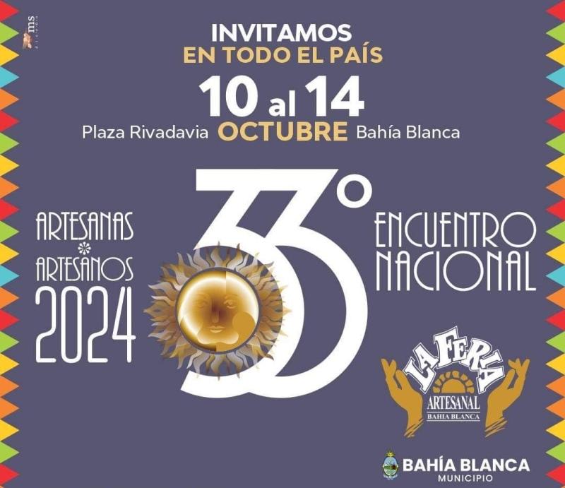 Más de 400 artesanos de todo el país participan de un encuentro nacional en Bahía Blanca