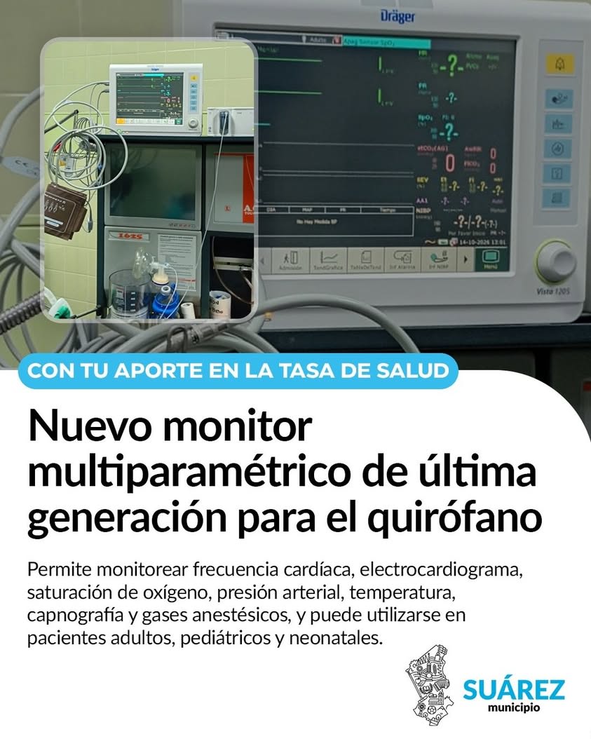 Coronel Suárez fortalece la salud pública en su Hospital Municipal