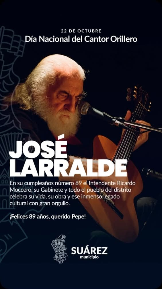 José Larralde cumple 89 años: de Huanguelén a la historia del folclore argentino