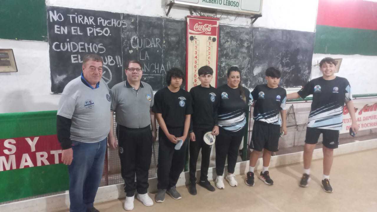 Bochas: El equipo de Coronel Suárez quedó entre los ocho mejores en Zárate