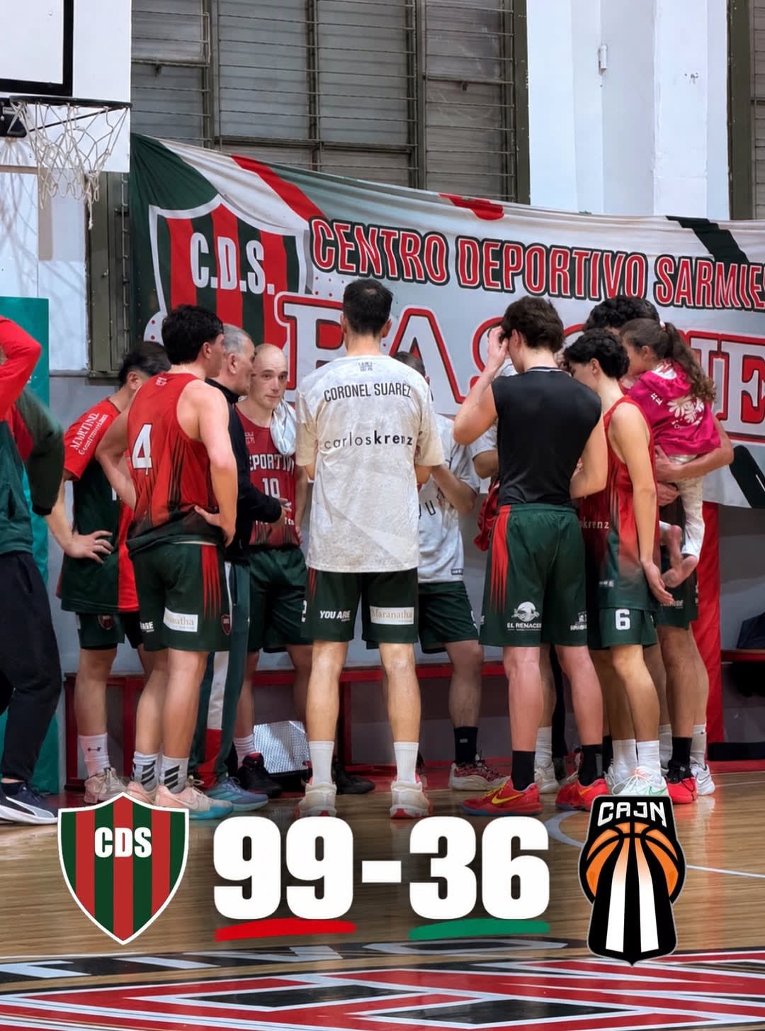 Deportivo Sarmiento goleó a Jorge Newbery en la primera semifinal de la BASO