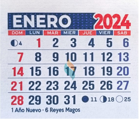 Feriados y fines de semana largos en 2024