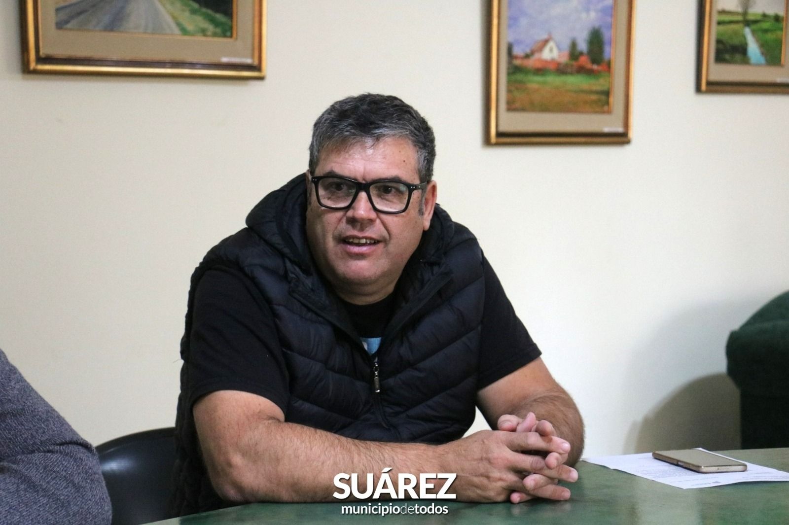 Diego García, delegado de Huanguelén: “Hay que trabajar con empatía, no desde la bronca”