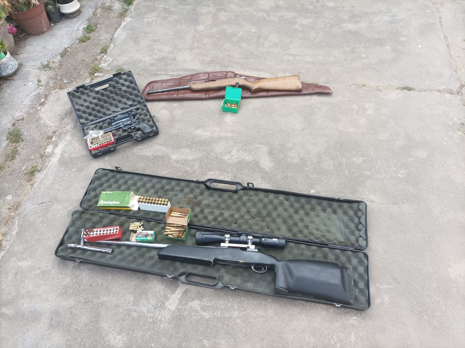 La policía aprehendió a un hombre por infracción a la Ley de Armas