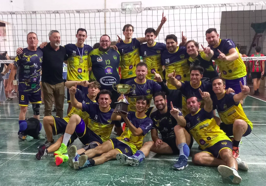 Boca Juniors de Coronel Suárez, campeón del Torneo Clausura de vóley masculino