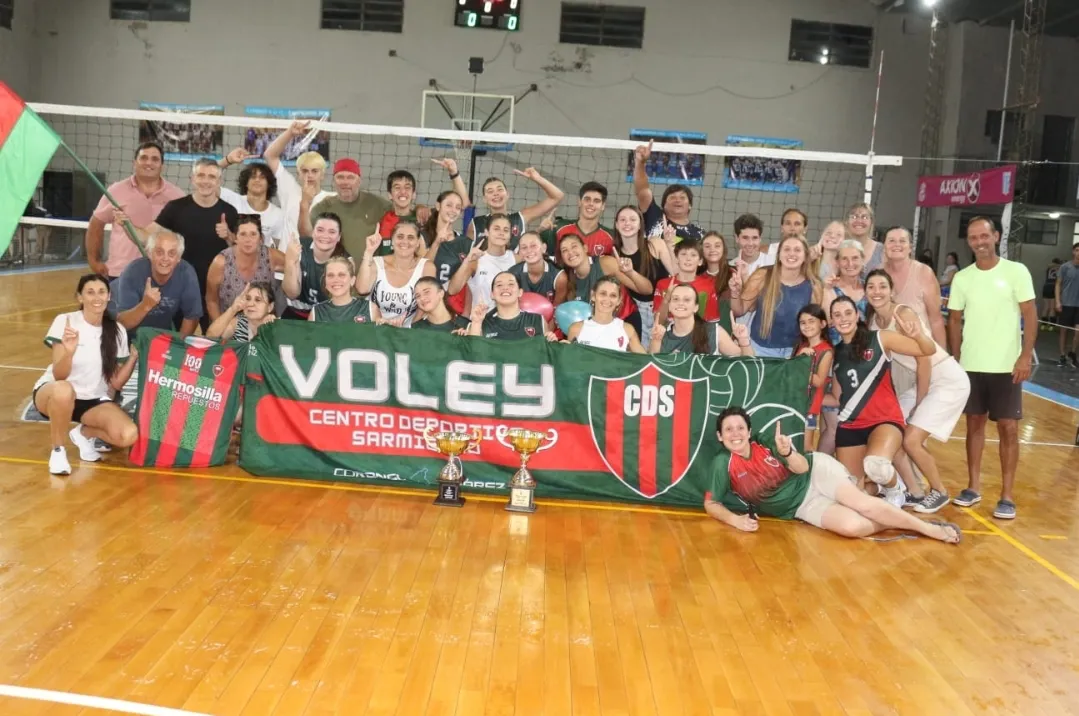 Voley Primera Femenino: Deportivo Sarmiento logró el Clausura y el título anual