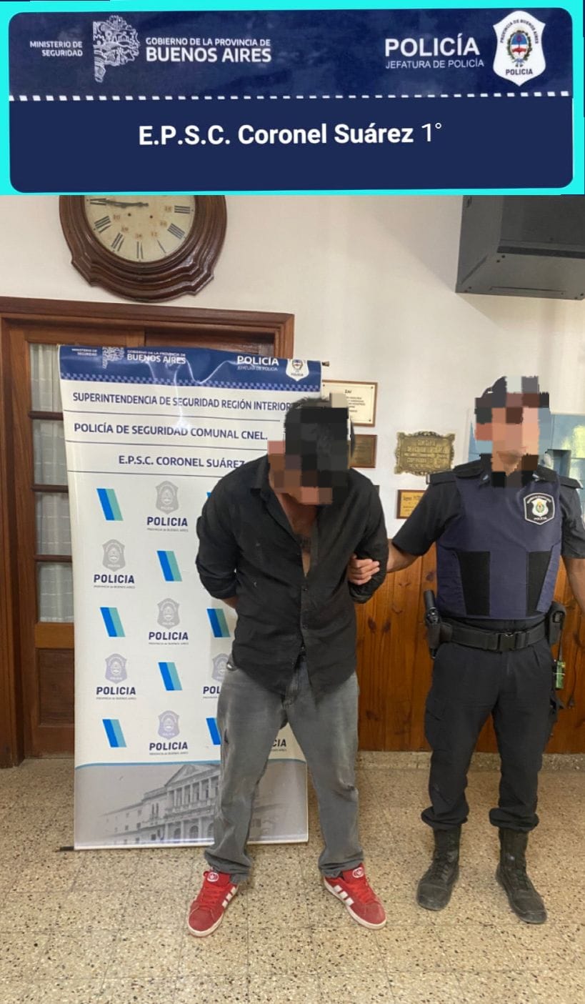Tres detenciones en Coronel Suárez durante operativos de Año Nuevo