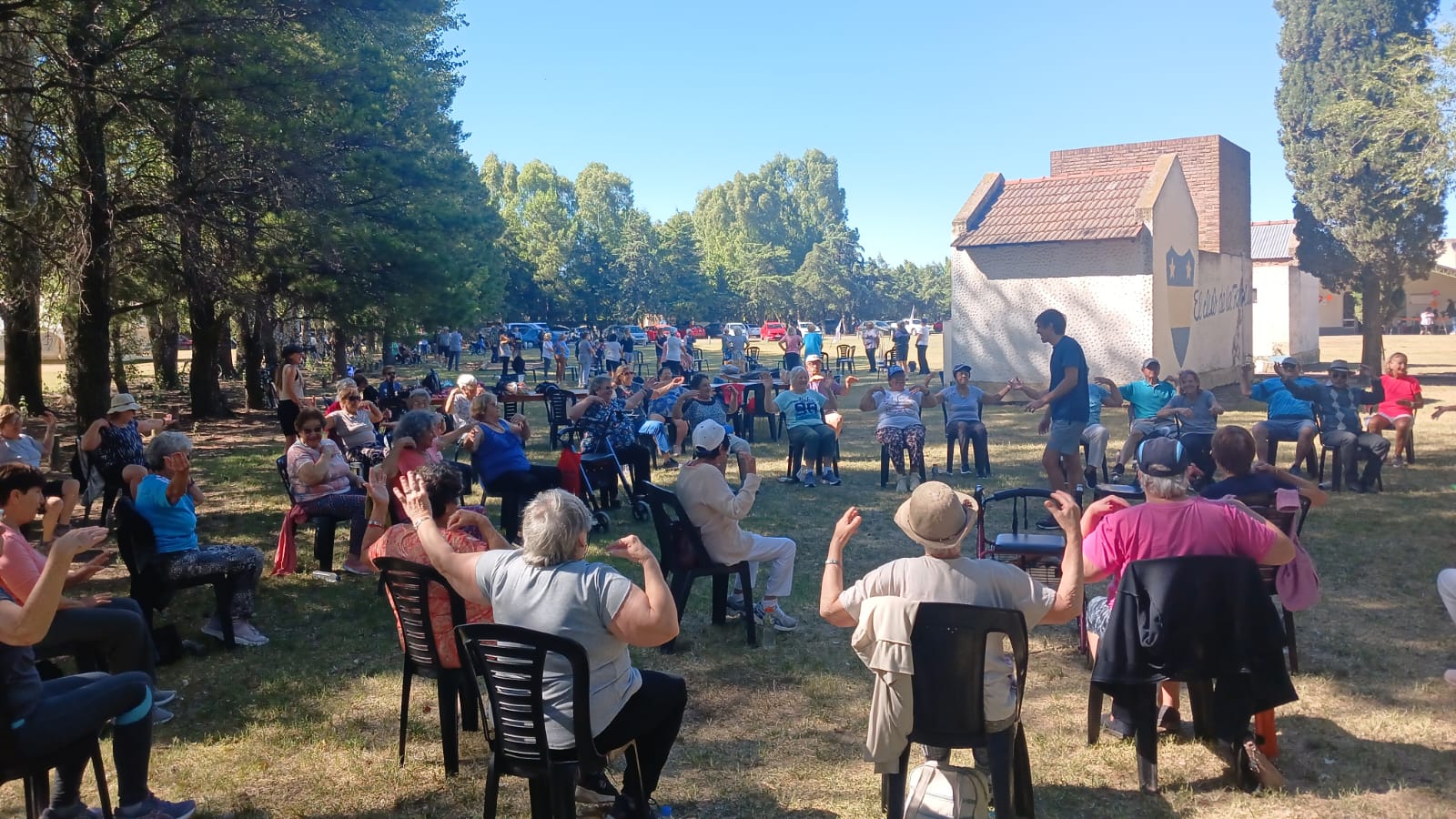 Osvaldo Lezica: “Ver personas de más de 90 años con tantas ganas es muy fuerte”