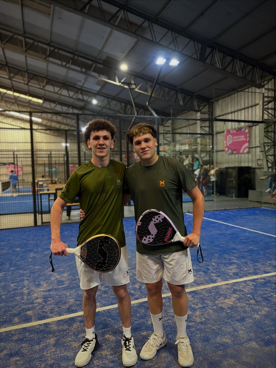 Tomás y Lucas Echeverría apuestan al pádel de alto nivel: “Entrenamos seis o siete horas por día”