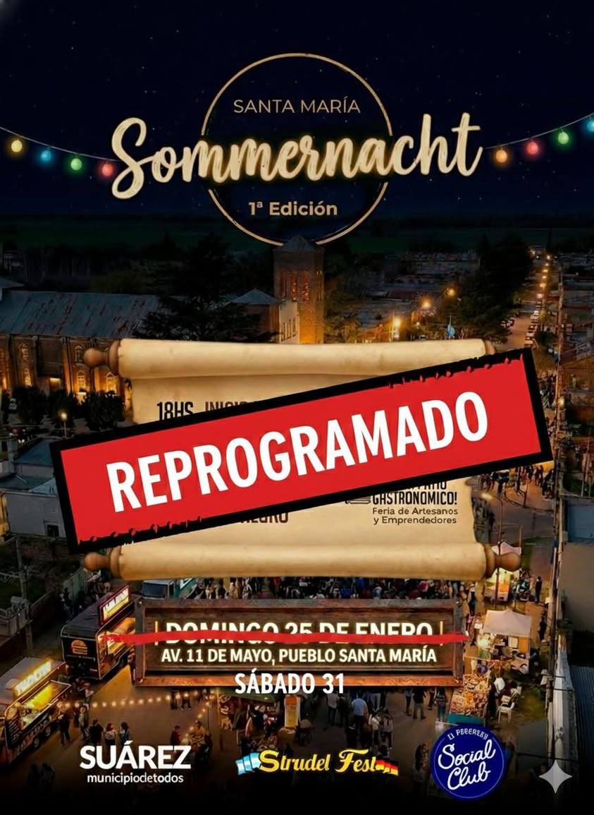 Sommernacht reprogramada para el 31 de enero por alerta climática