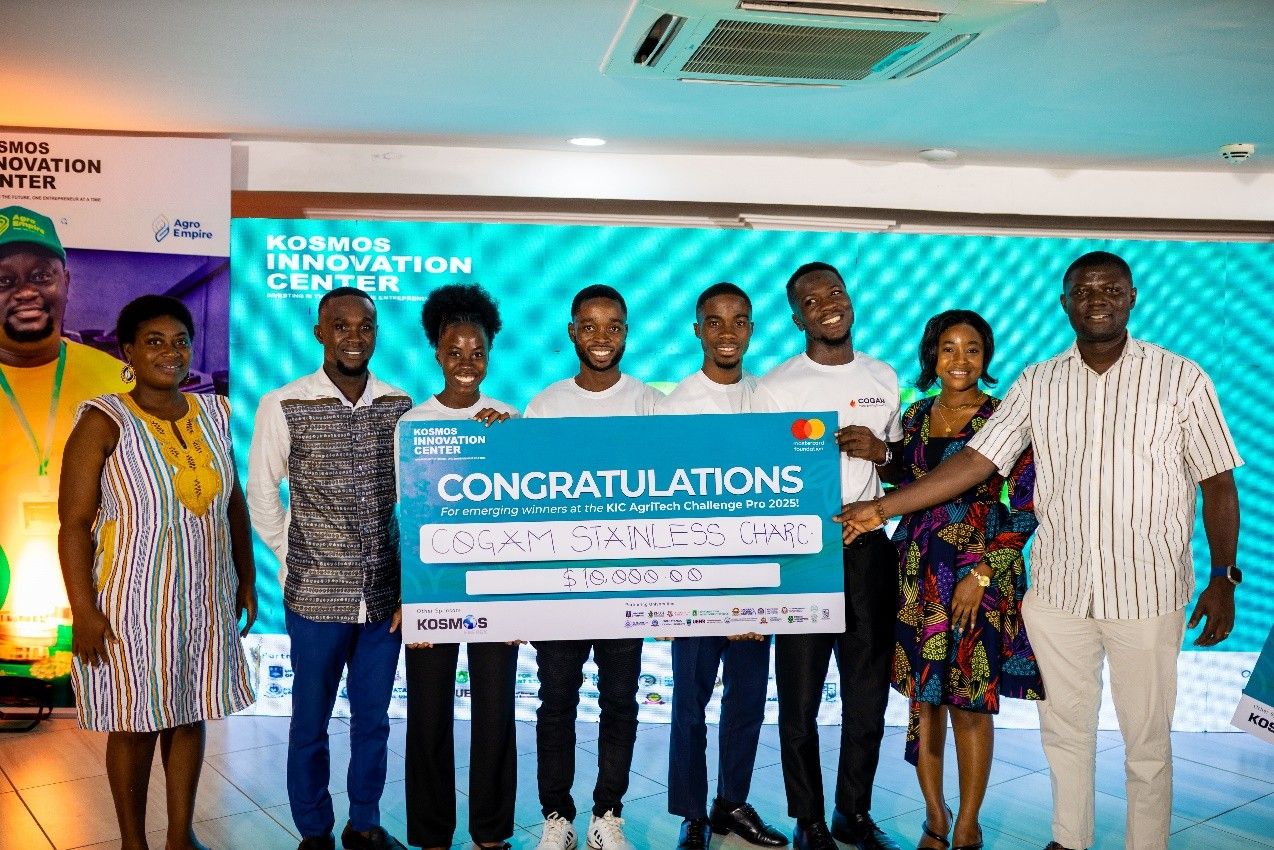 Kwadaso Agricultural College Shines at the Kosmos Innovation Center AgriTech Challenge Pro 2025 Finals