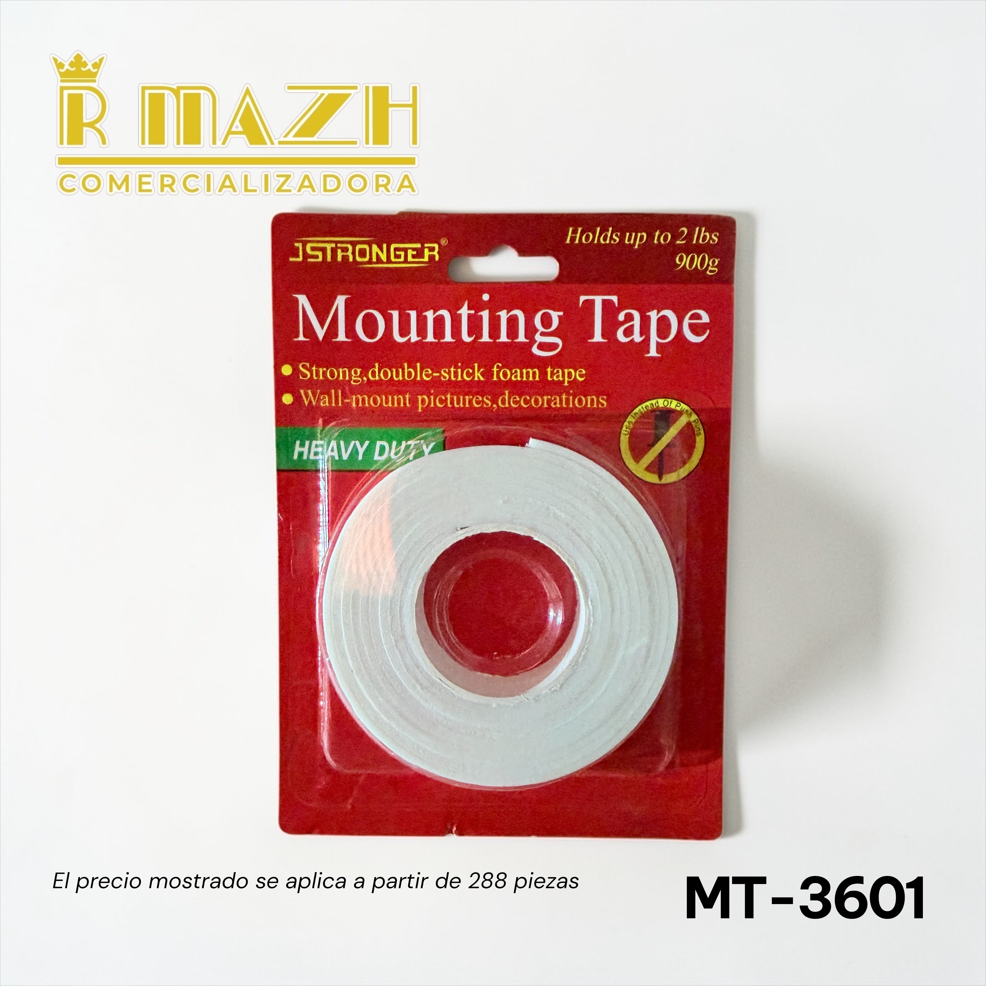 Cinta Doble Cara Grande MT-3601