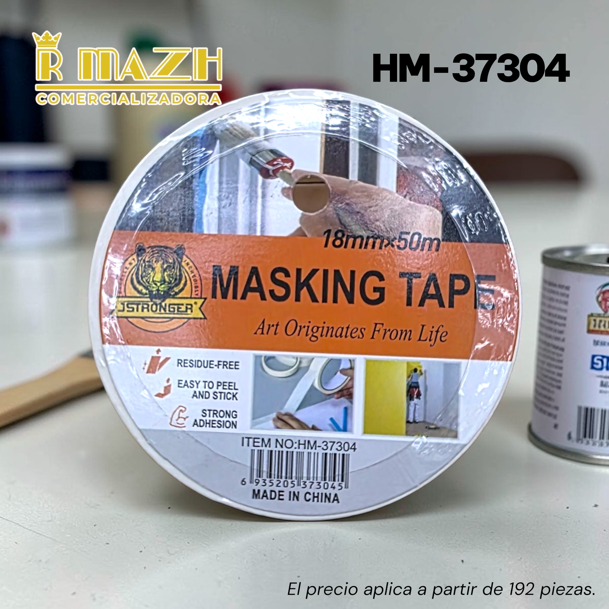 Cinta masking (18mm x 50m) HM-37304