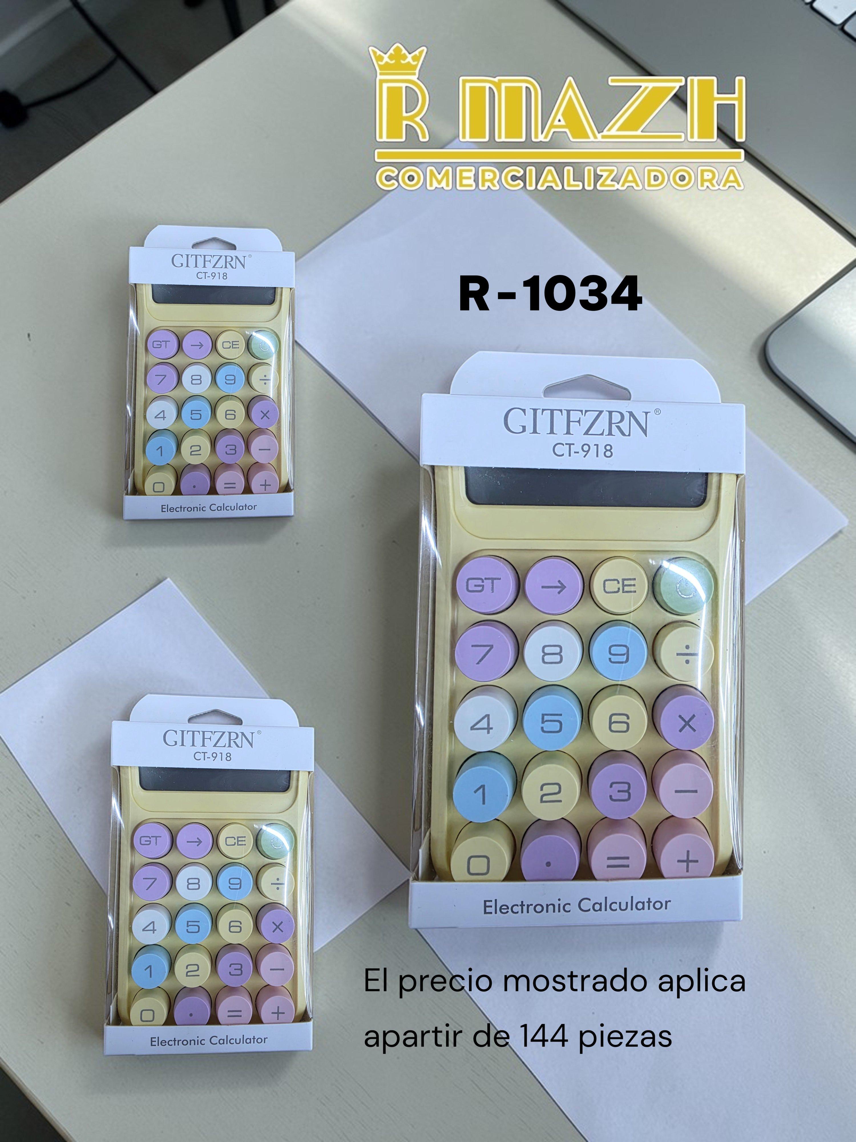 Calculadora escolar R-1034