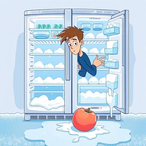 Почему появляется снег в холодильнике и морозилке: причины и решения