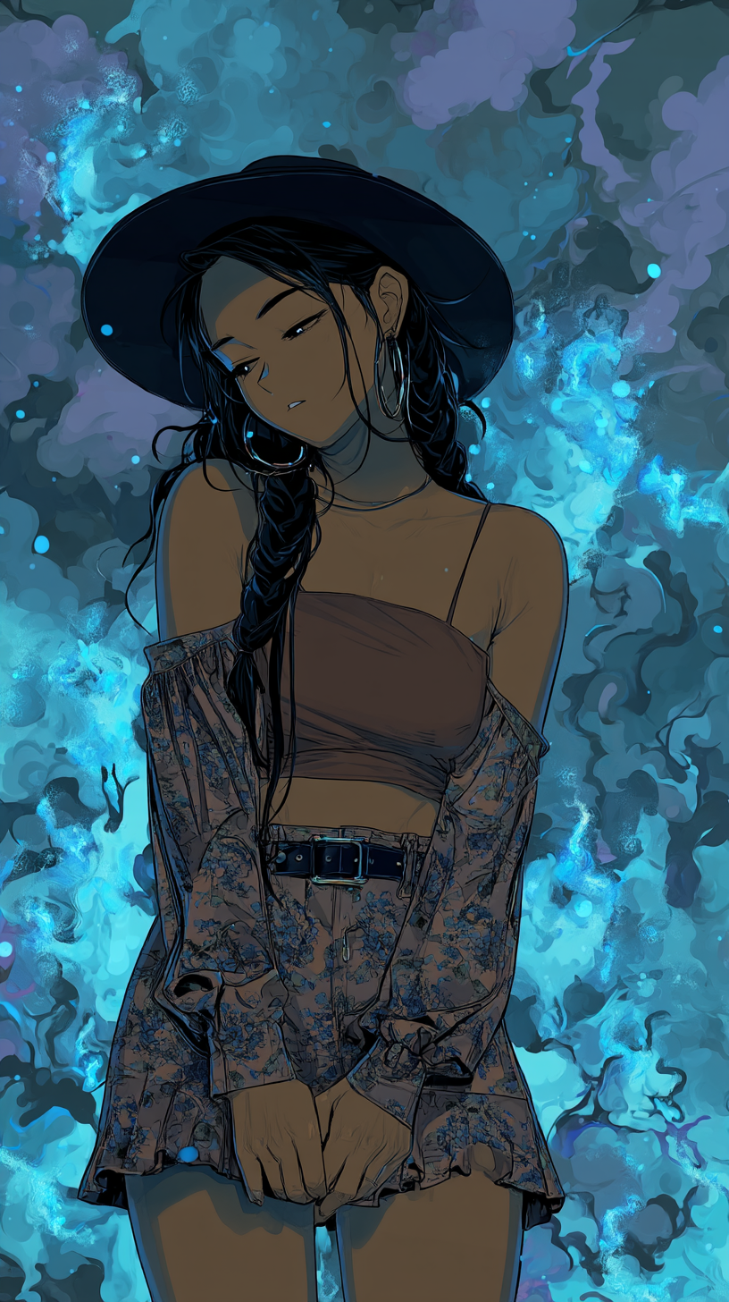 blue hush
