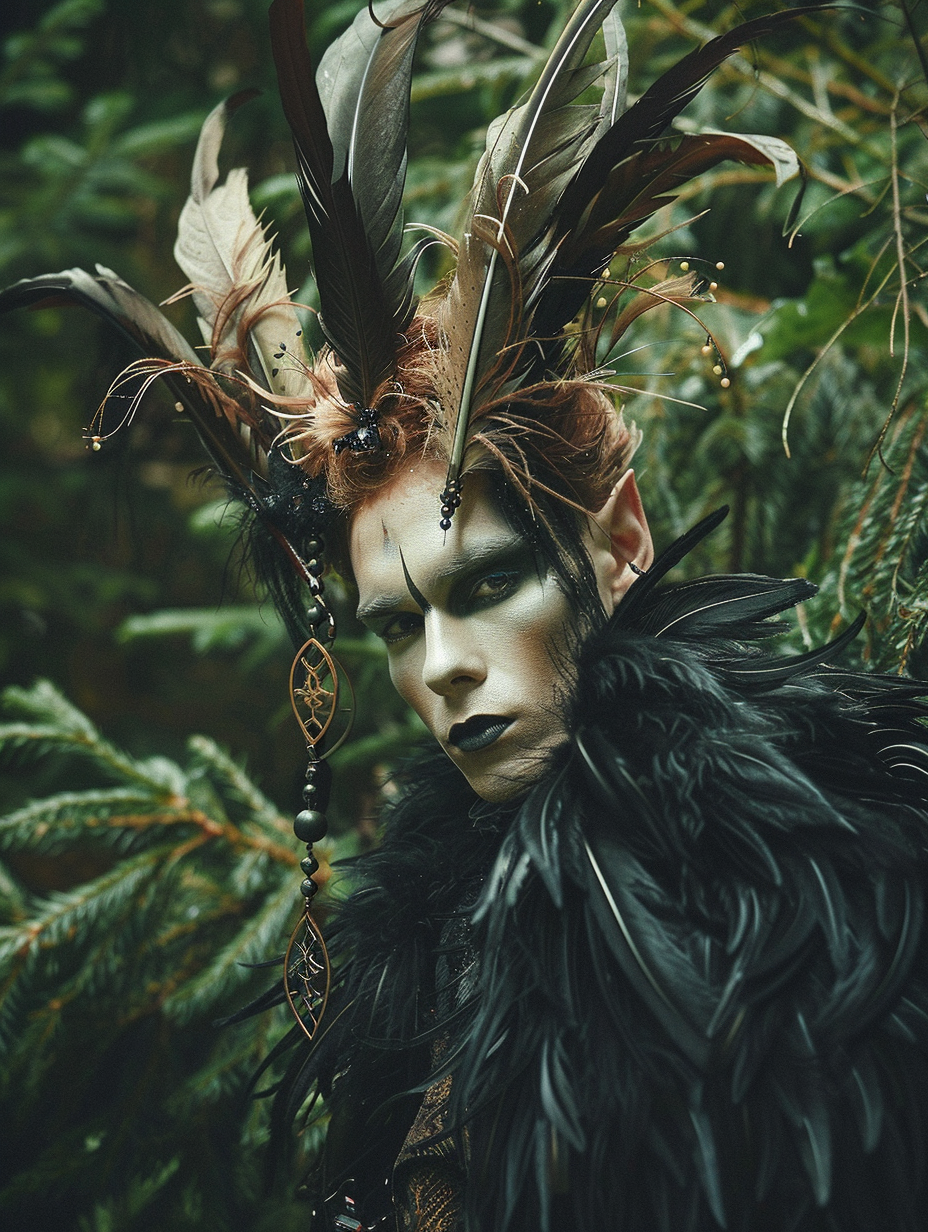 feathers of the dark glade