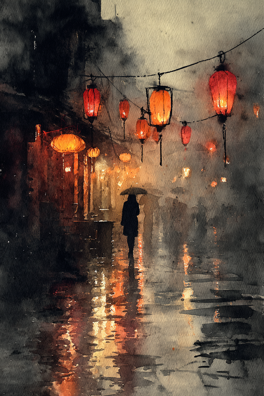 Lantern Rain