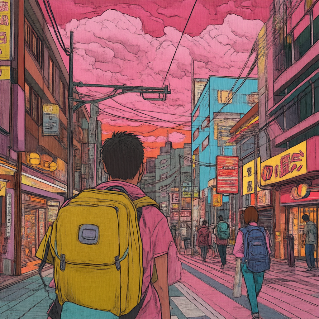 under the sakura sky