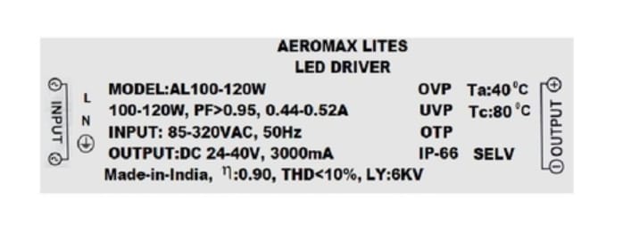 100W LED Driver