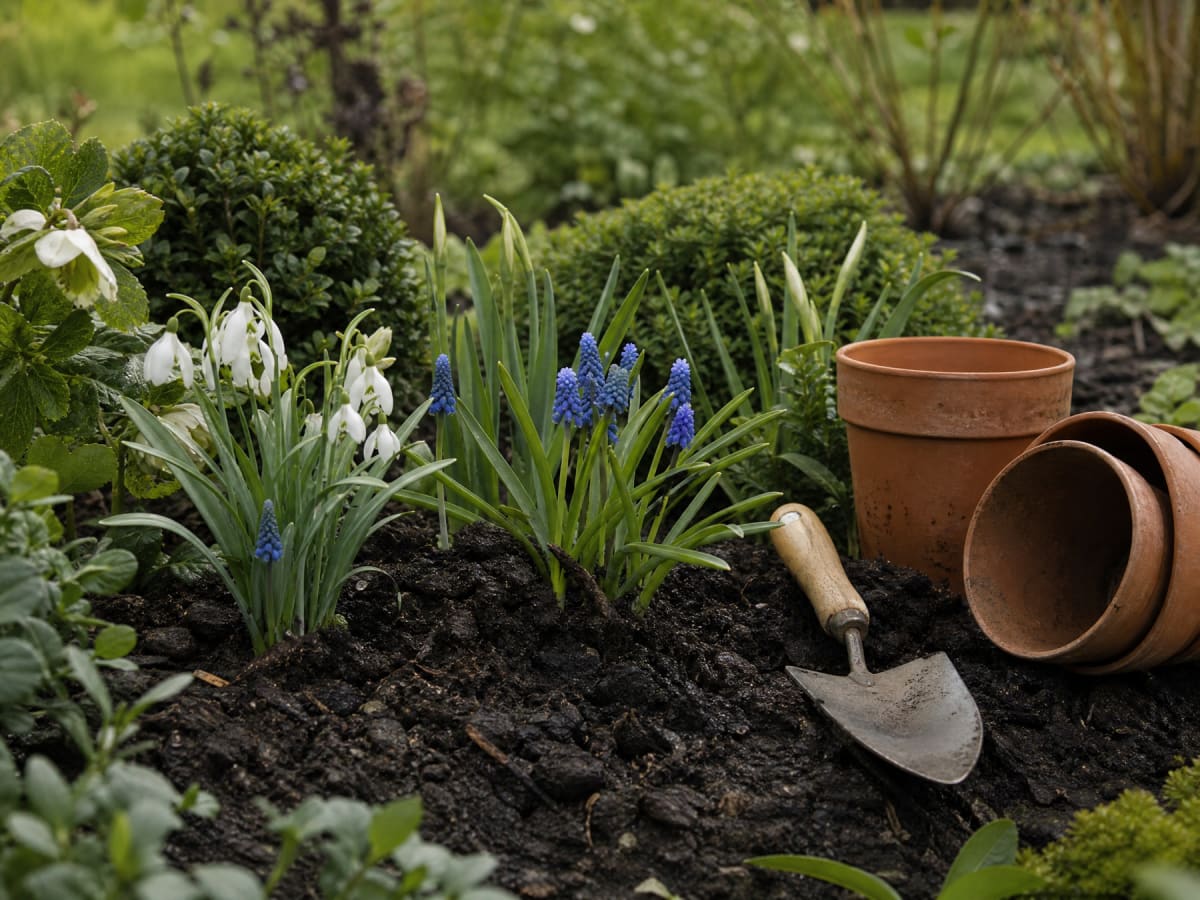 Weeding Flower Beds & Patios