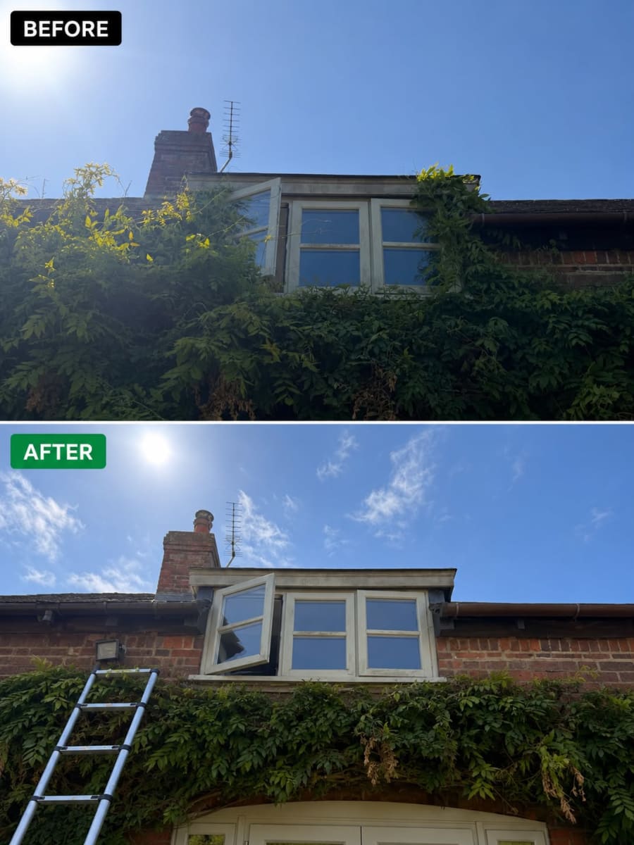 Garden Clearance in East Sussex — Before & After