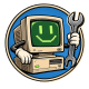 1UP Computers logo
