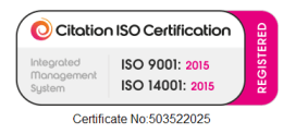 Citation ISO 9001 & 14001 Certification – Registered