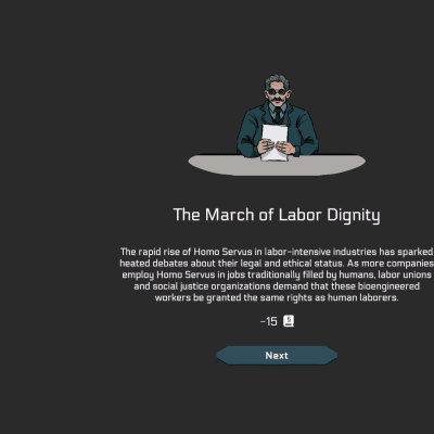 BioMandate 2045 Screenshots