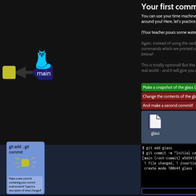 Oh My Git! Screenshots