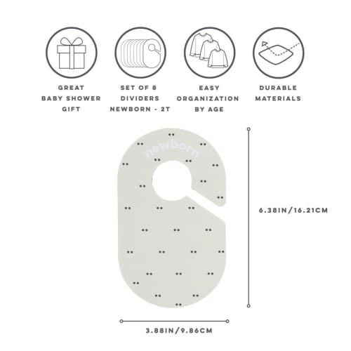 Skabsdeler (8 stk.), Double dot