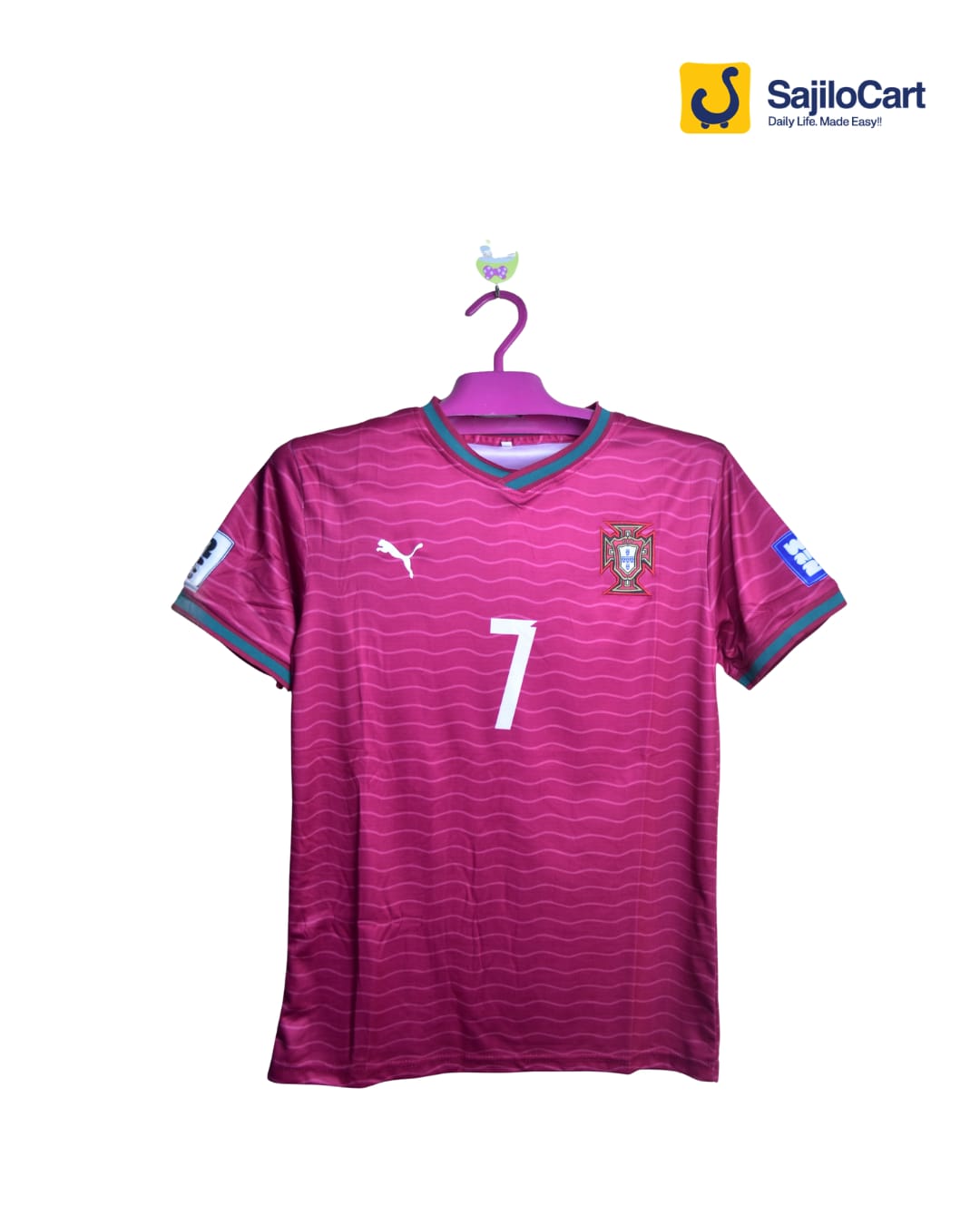 Portugal Home Jersey 18+ A+ Grade (M–XL)