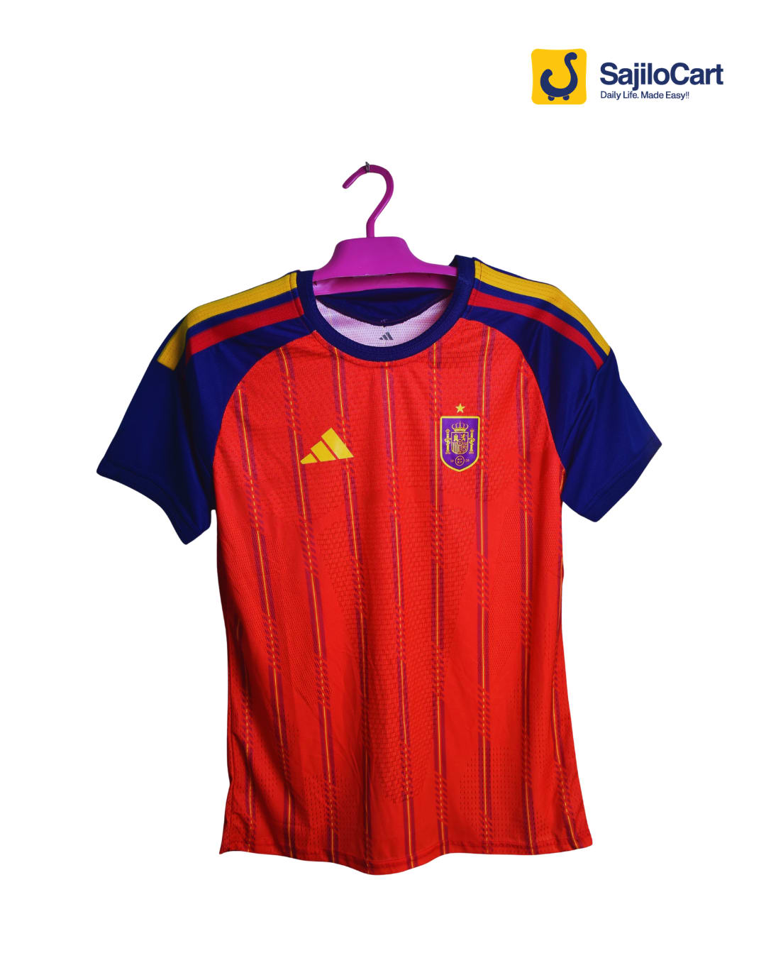Spain Home Jersey 18+ Player Grade (L)