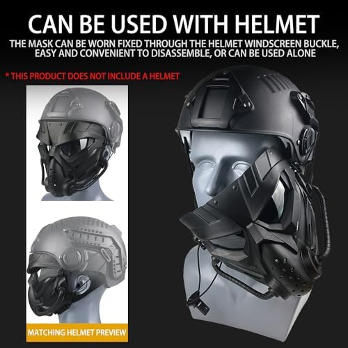 Vue 5 de Gunyoo Masque Dairsoft Extraterrestre