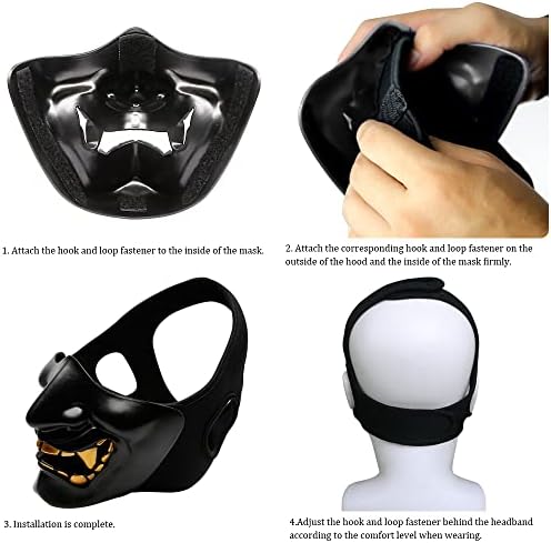 Vue 5 de Demimasque de Protection Airsoft