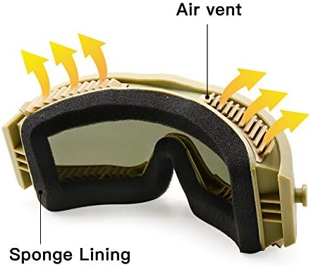 Vue 4 de Masque Militaire Alpha Ballistic