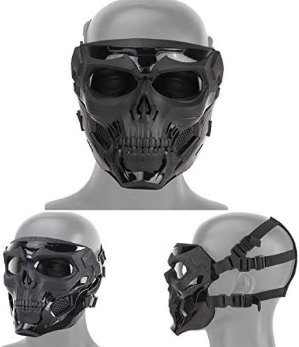 Vue 3 de Masque Integral Tactique De