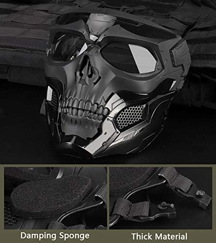 Vue 5 de Masque Integral Tactique De