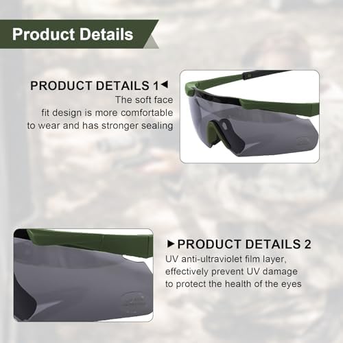 Vue 3 de Aicharynic Lunettes De Tir