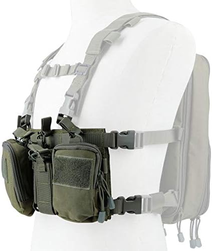 Vue 4 de Gilet Tactique La