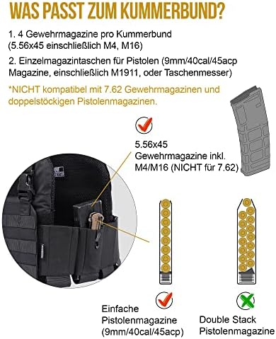 Vue 3 de Onetigris Gilet Tactique Low