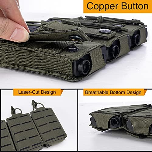 Vue 4 de Idogear Pochette Magnetique Tripler