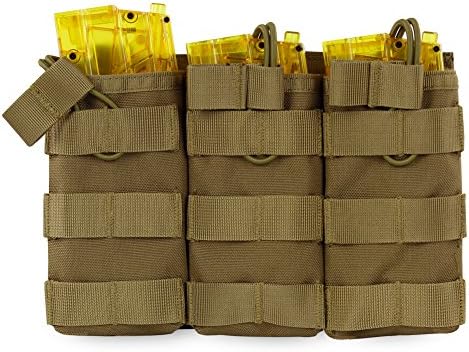 Vue 6 de Porterevues Triple Tactique Molle