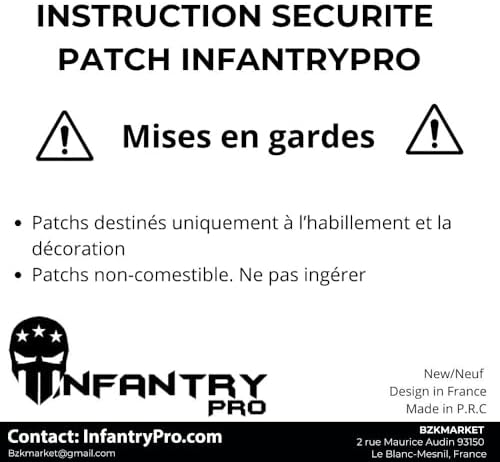 Vue 7 de Infantrypro Patch France Militaire