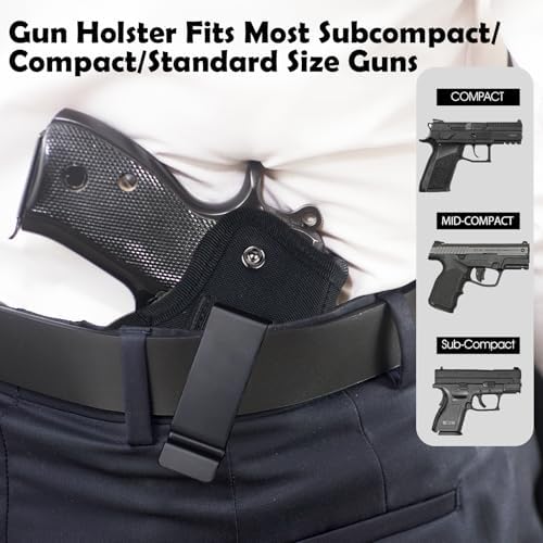 Vue 5 de Kaiyaya Holster Double Noir